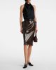 Stella McCartney Stella McCartney Snake-effect midi skirt - 2