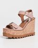 Stella McCartney Stella McCartney Sneakelyse 120 Eco Grainy Alter Mat Sandals Blush - 2