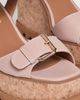 Stella McCartney Stella McCartney Sneakelyse 120 Eco Grainy Alter Mat Sandals Blush - 6