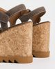 Stella McCartney Stella McCartney Sneakelyse Alter Suede Buckle Sandals 120 dark taupe - 4