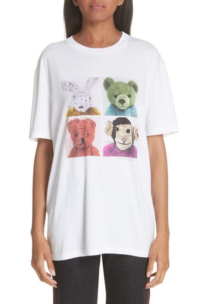 Stella McCartney Stella McCartney Stuffed Animal Graphic Tee