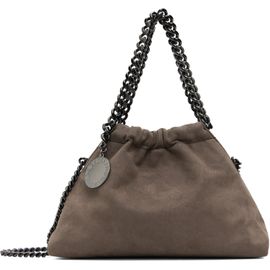Stella McCartney Stella McCartney Taupe Falabella Mini Drawstring Bag