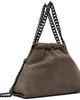Stella McCartney Stella McCartney Taupe Falabella Mini Drawstring Bag - 3