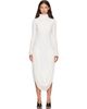 Stella McCartney Stella McCartney White Draping Midi Dress - 1