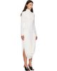 Stella McCartney Stella McCartney White Draping Midi Dress - 2