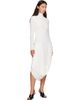 Stella McCartney Stella McCartney White Draping Midi Dress - 4