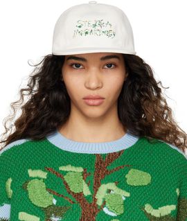 Stella McCartney Stella McCartney White Embroidered Cap