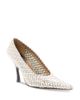 Stella Mccartney Stella McCartney Women's Elsa Metallic Woven Pumps - 1