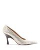 Stella Mccartney Stella McCartney Women's Elsa Metallic Woven Pumps - 3