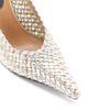 Stella Mccartney Stella McCartney Women's Elsa Metallic Woven Pumps - 6