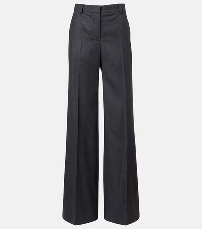Stella McCartney Stella McCartney Wool flannel wide-leg pants