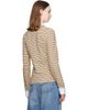 Stella McCartney Stella McCartney Yellow Fancy Stripe Crest Polo Shirt - 3