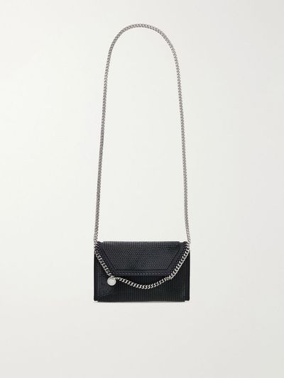 STELLA MCCARTNEY The Falabella bead-embellished chain wallet