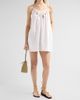 Stella McCartney Women's Bead-Embellished Cotton Crépon Mini Dress - 2