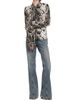 Stella McCartney Women's Cloud Leopard Pussy Bow Blouse - 2