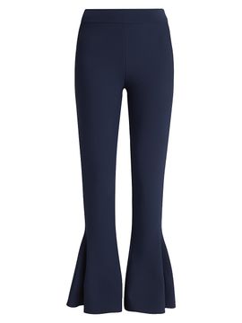 Stella McCartney Women's Compact Knit Peplum-Cuff Trousers