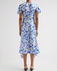 Stella McCartney Women's Daisy Print Silk Midi Dress - 3
