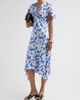 Stella McCartney Women's Daisy Print Silk Midi Dress - 4