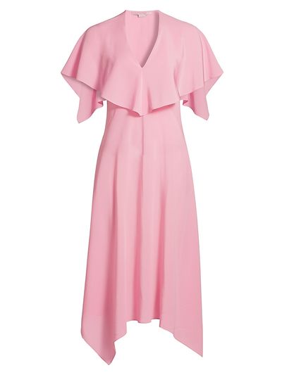 Stella McCartney Women's Drape Silk Midi-Dress