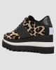 Stella McCartney Women's Elyse Shaggy-Deer Wedge Sneakers - 3