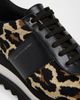 Stella McCartney Women's Elyse Shaggy-Deer Wedge Sneakers - 5