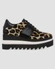 Stella McCartney Women's Elyse Shaggy-Deer Wedge Sneakers - 7