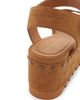 Stella McCartney Women's Elyse Studded Faux-Suede Platform Sandals - 5