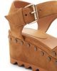 Stella McCartney Women's Elyse Studded Faux-Suede Platform Sandals - 6