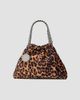 Stella McCartney Women's Falabella Mini Leopard-Print 3-Chain Shoulder Bag - 7
