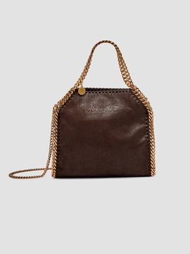 Stella McCartney Women's Falabella Mini Shaggy Deer Tote Bag