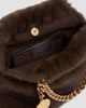 Stella McCartney Women's Falabella Soft Faux-Fur Chain Clutch - 4