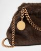 Stella McCartney Women's Falabella Soft Faux-Fur Chain Clutch - 5