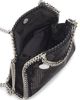 Stella McCartney Women's Falabella Tiny Beaded Satin Top Handle Bag - 4