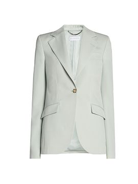 Stella McCartney Women's Flannel Slim One-Button Blazer