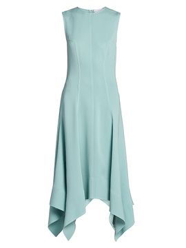 Stella McCartney Women's Handkerchief-Hem Midi Dress