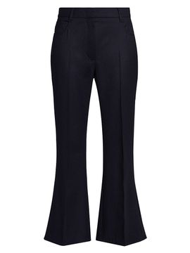 Stella McCartney Women's Kick Flared Flannel Pants