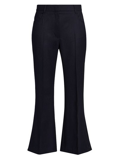 Stella McCartney Women's Kick Flared Flannel Pants