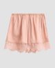 Stella McCartney Women's Lace-Trim Silk Shorts - 1