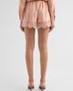 Stella McCartney Women's Lace-Trim Silk Shorts - 3