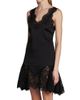 Stella McCartney Women's Lace-Trimmed Satin Top - 4