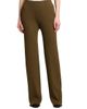 Stella McCartney Women's Light Ribbed Wool Straight Trousers - 3