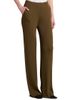 Stella McCartney Women's Light Ribbed Wool Straight Trousers - 4