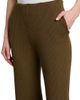 Stella McCartney Women's Light Ribbed Wool Straight Trousers - 6
