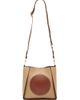 Stella McCartney Women's Logo Cotton Canvas Crossbody Bag - 6