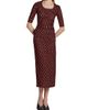 Stella McCartney Women's Polka Dot Mesh Midi Skirt - 2