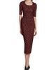 Stella McCartney Women's Polka Dot Mesh Midi Skirt - 3