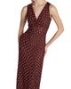 Stella McCartney Women's Polka Dot Mesh V-Neck Midi Dress - 6