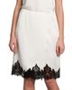 Stella McCartney Women's Satin-Lace Wrap Mini-Skirt - 3