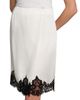 Stella McCartney Women's Satin-Lace Wrap Mini-Skirt - 6