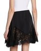 Stella McCartney Women's Satin Lace-Trimmed Skirt - 5